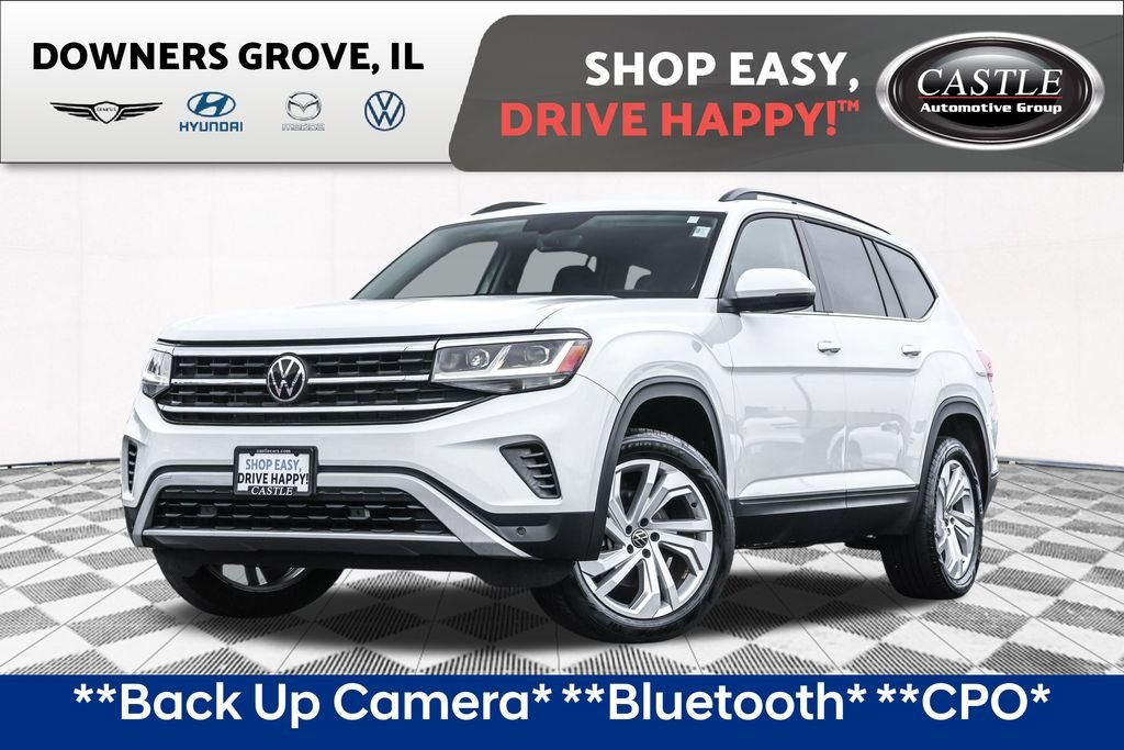 Used 2023 White Volkswagen 3.6L V6 SE w/Technology image 1