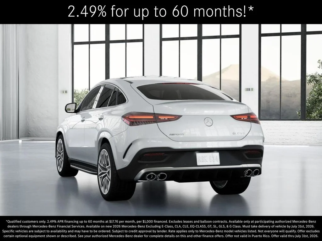 New 2026 MANUFAKTUR Moonlight White Metallic Mercedes-Benz AMG® GLE 53 4MATIC+ Coupe image 27