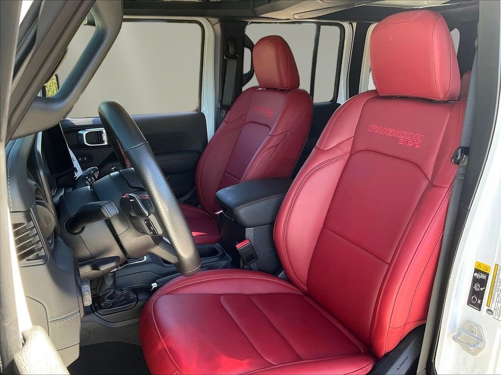 Used 2024 Bright White Clearcoat Jeep Rubicon 392 image 23