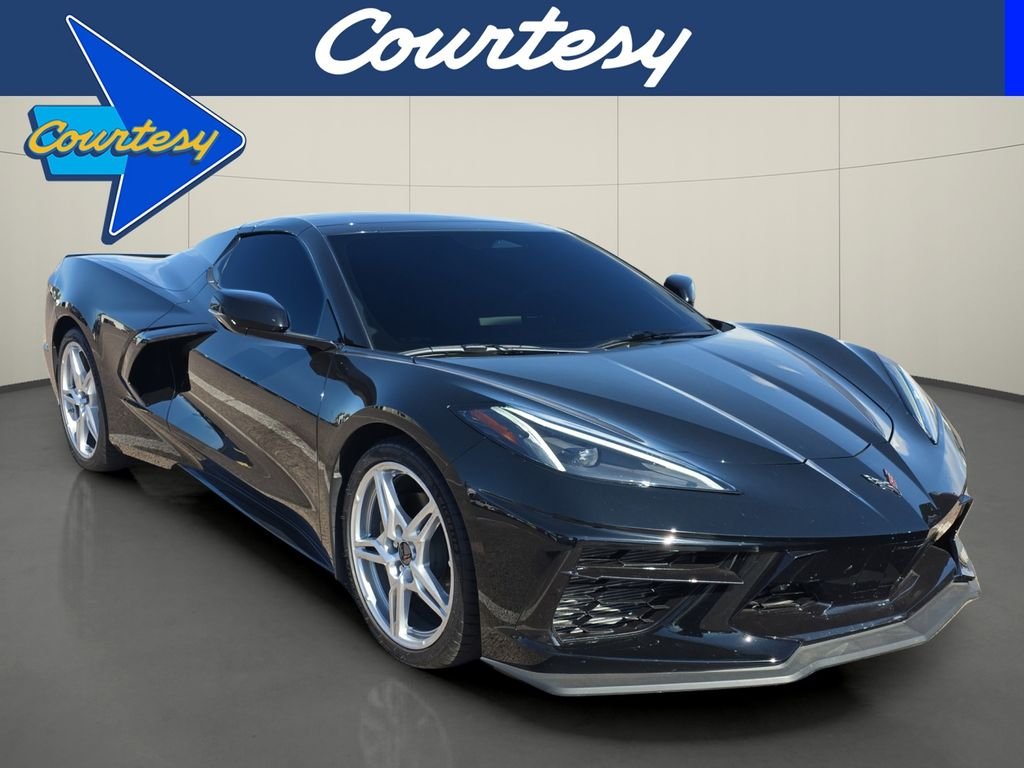 Used 2025 Black Chevrolet Stingray image 1