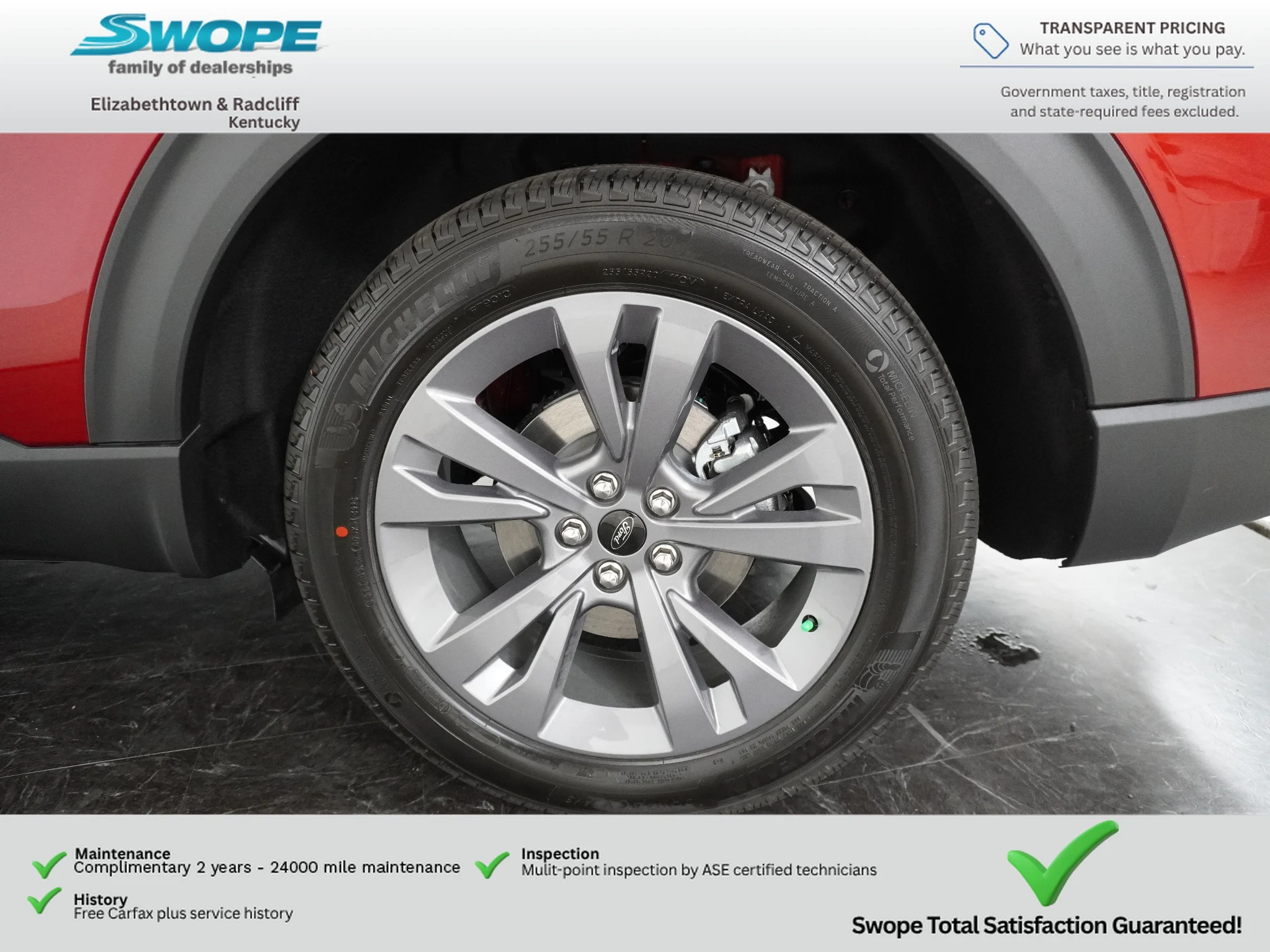 New 2027 Ruby Red Metallic Tinted Clearcoat Ford Active image 29
