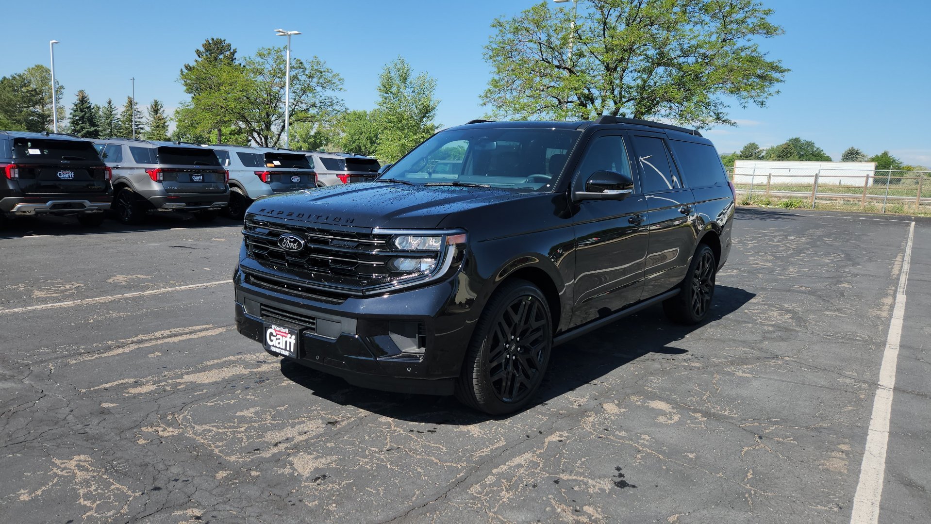 New 2026 Agate Black Metallic Ford Platinum image 2