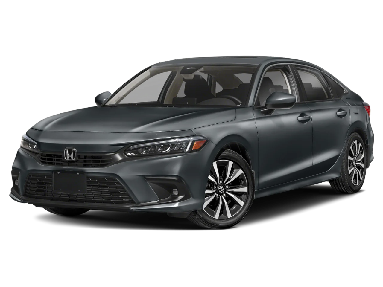 Used 2023 Meteorite Gray Metallic Honda EX image 1