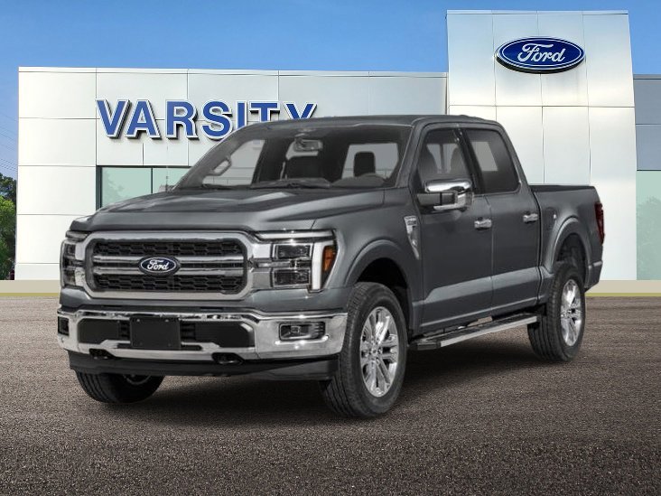 New 2026 Carbonized Gray Metallic Ford Lariat® image 1