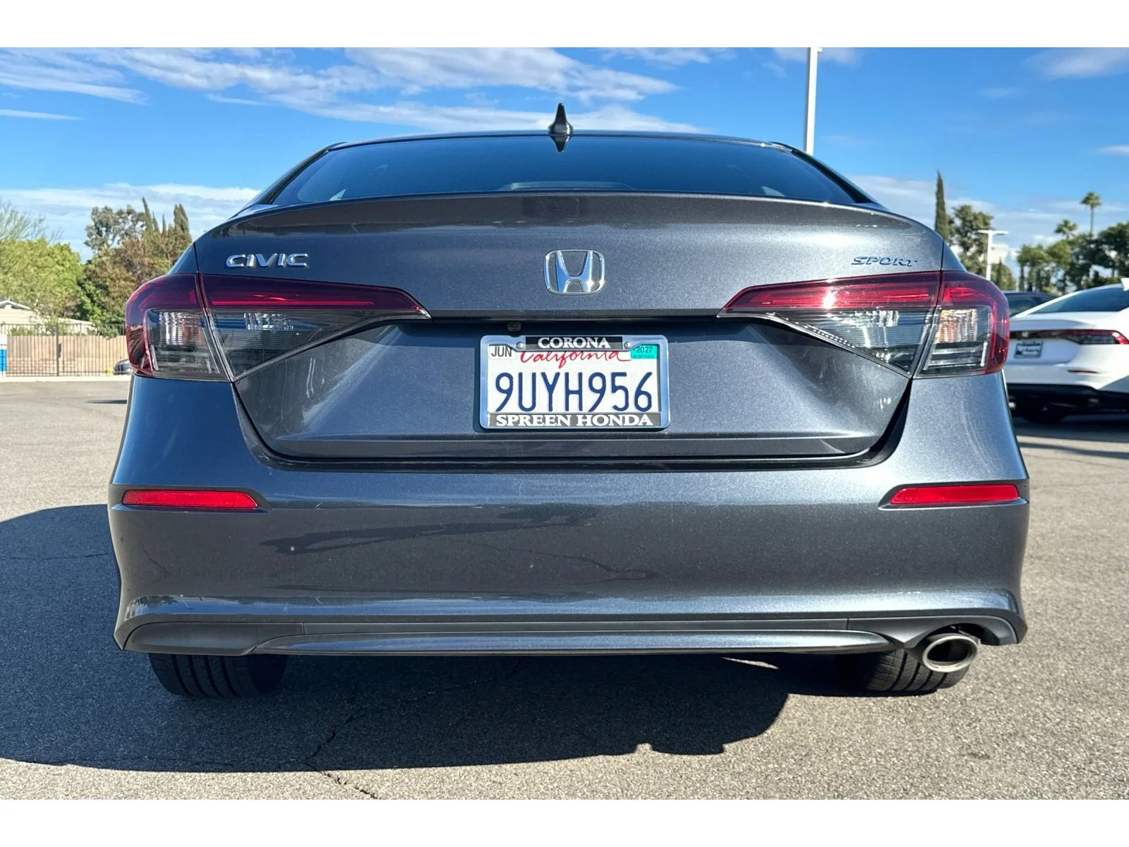 Used 2025 Meteorite Gray Metallic Honda Sport image 4