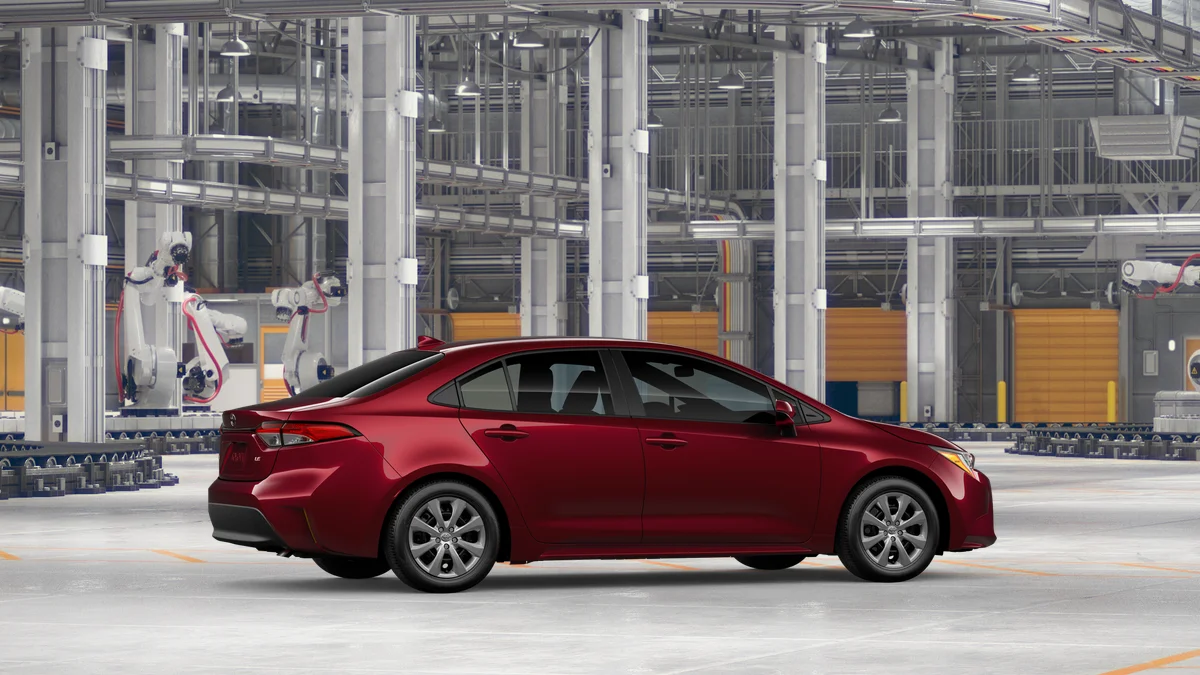 New 2026 Ruby Flare Pearl Toyota LE image 11