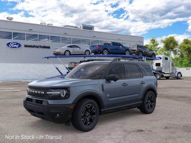 New 2026 Azure Gray Metallic Tri-Coat Ford Outer Banks® image 2
