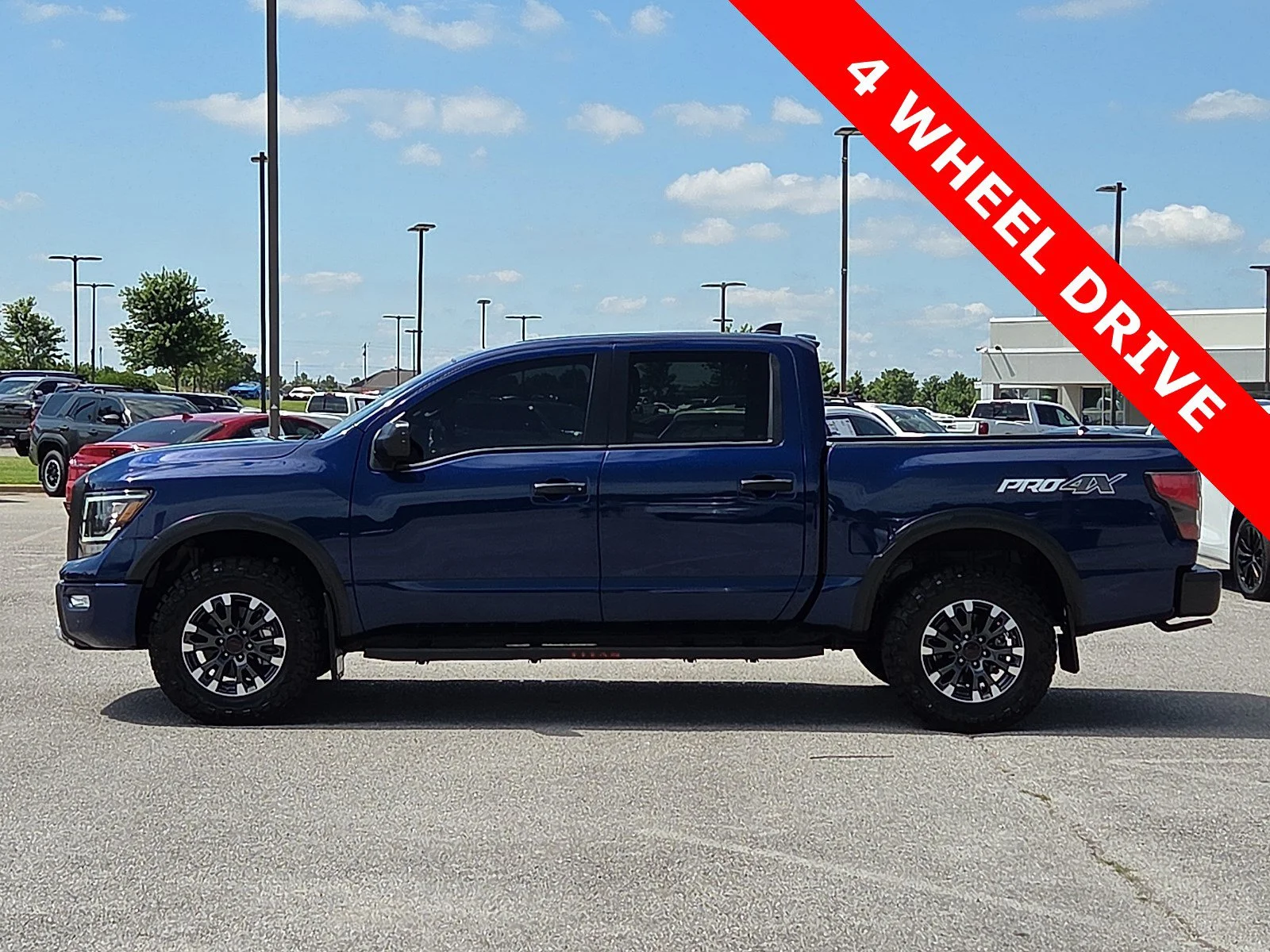 Used 2024 Deep Blue Pearl Nissan PRO-4X image 3