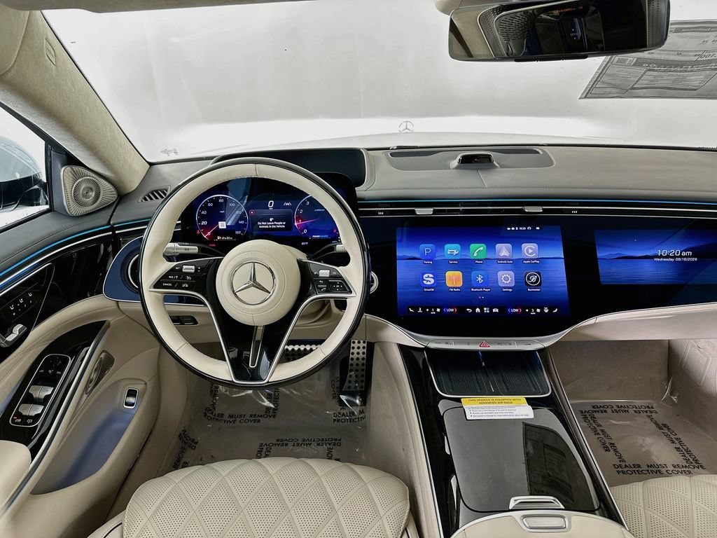 New 2027 MANUFAKTUR Moonlight White Metallic Mercedes-Benz S 580 image 56