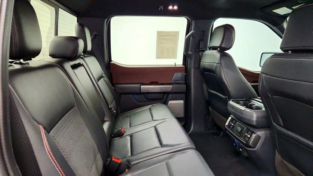 Used 2023 Agate Black Metallic Ford LARIAT 4WD SuperCrew 5.5