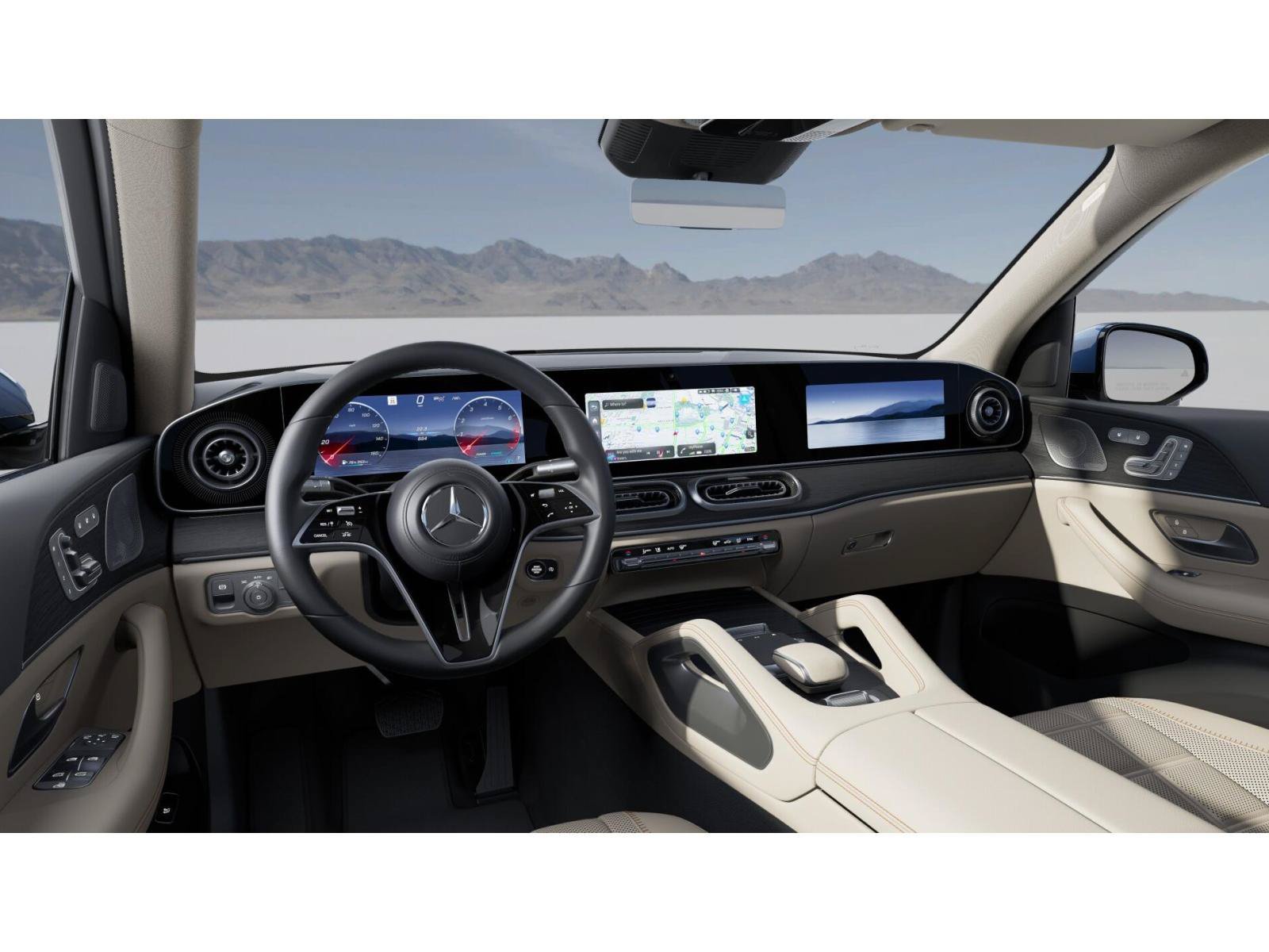 New 2027 Twilight Blue Metallic Mercedes-Benz GLS 450 4MATIC® SUV image 3