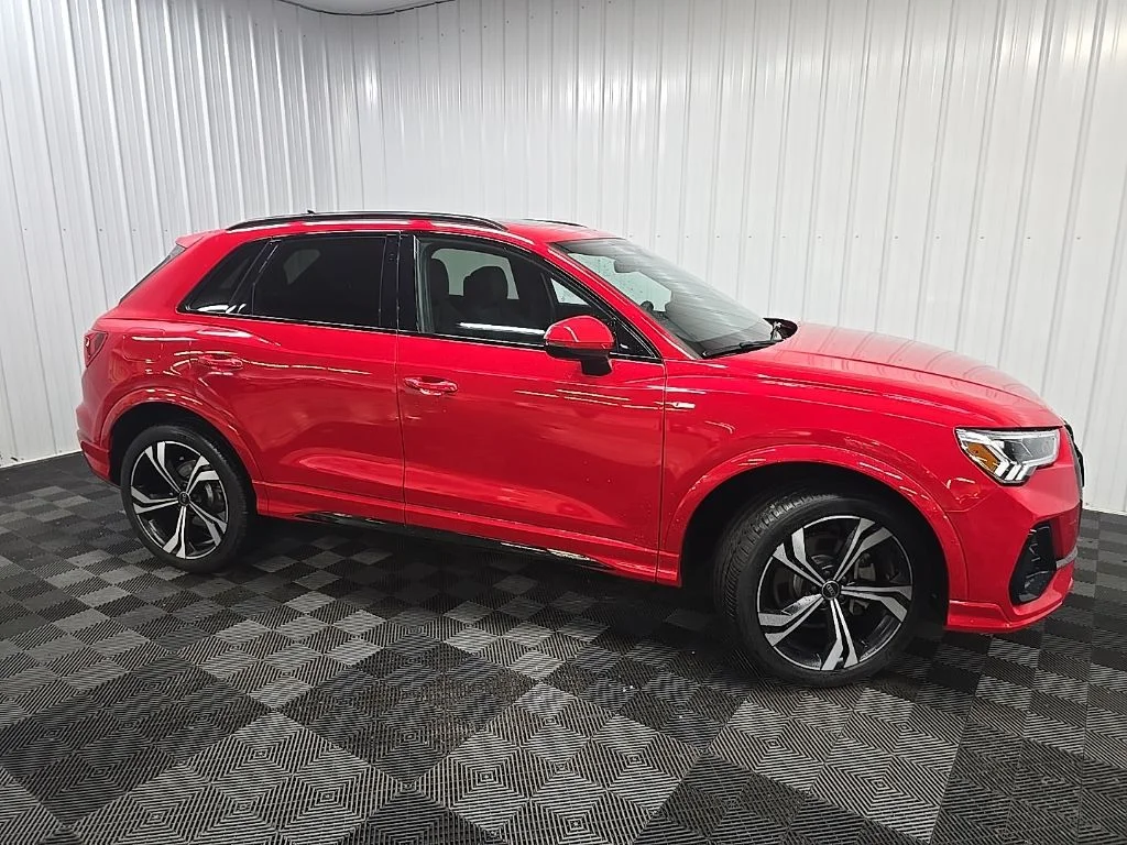 Used 2023 Red Audi Premium Plus image 1