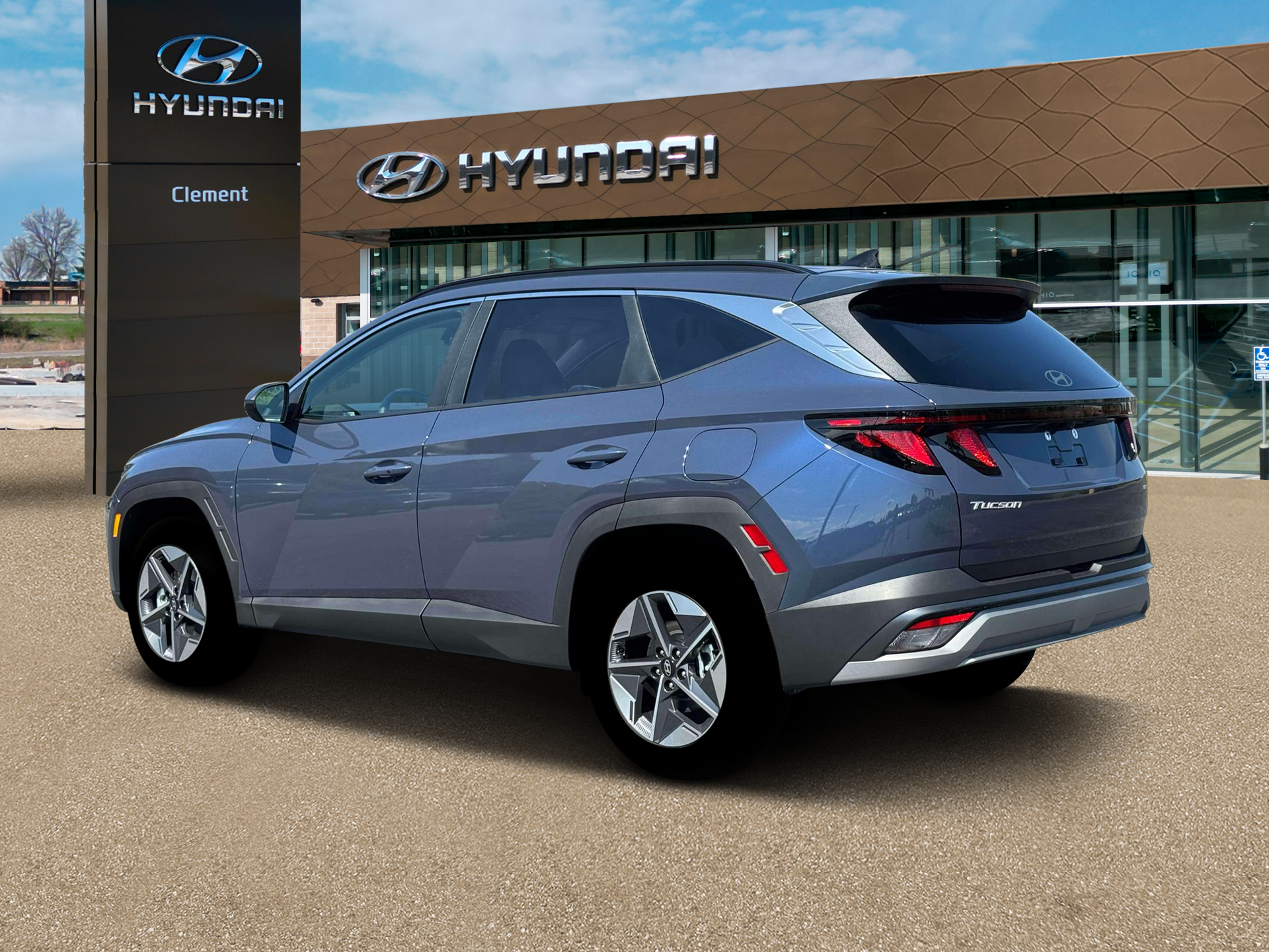 New 2026 Blue Hyundai SEL Plus AWD image 4