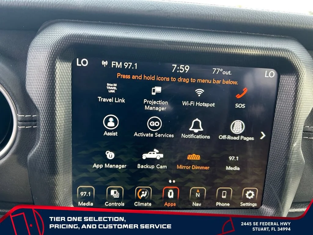 Used 2022 Gray Jeep Overland 4x4 image 21