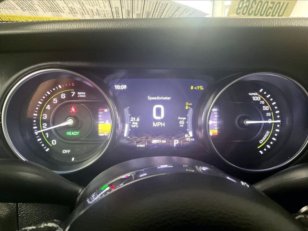 Used 2023 Black Clearcoat Jeep Sahara 4xe image 24