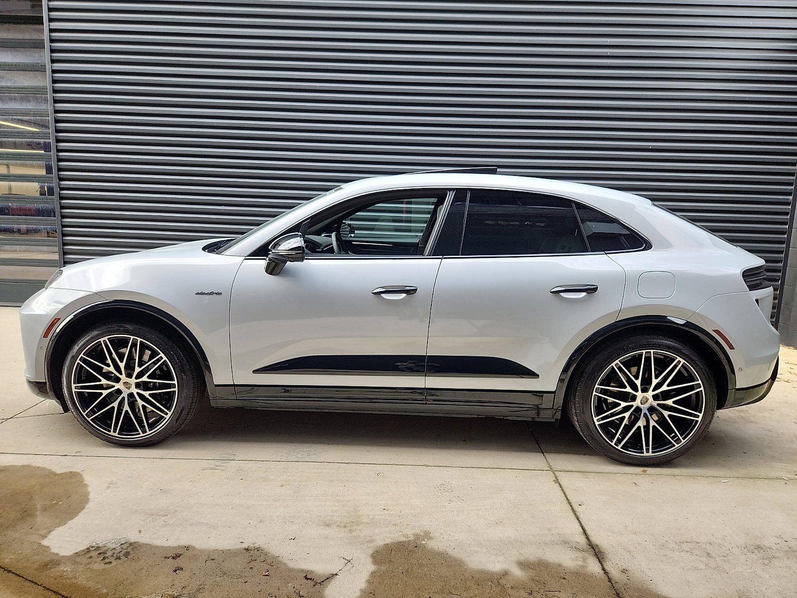 New 2026 Ice Grey Metallic Porsche Turbo Electric image 2