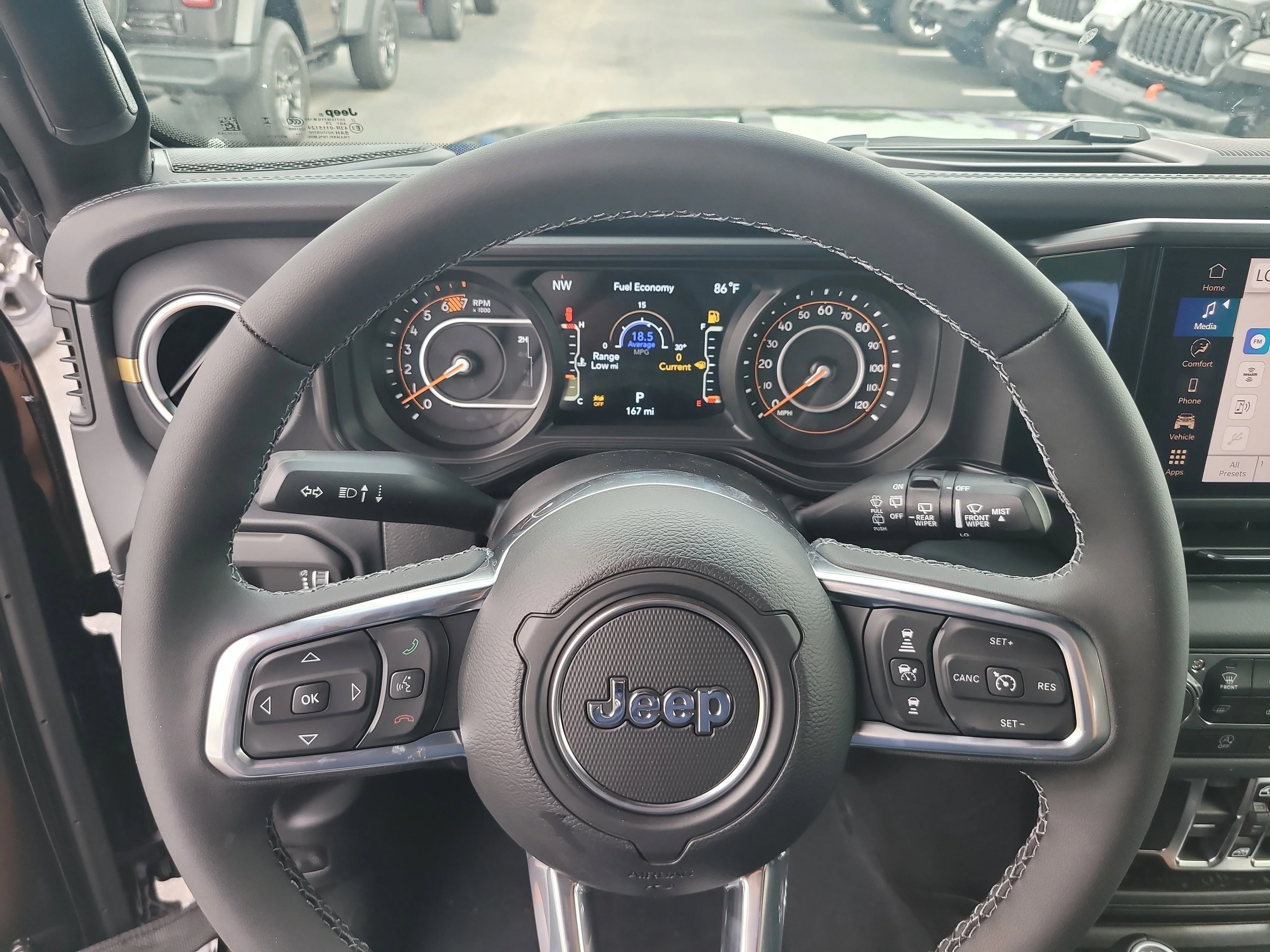 New 2026 Black Clearcoat Jeep Sahara image 18