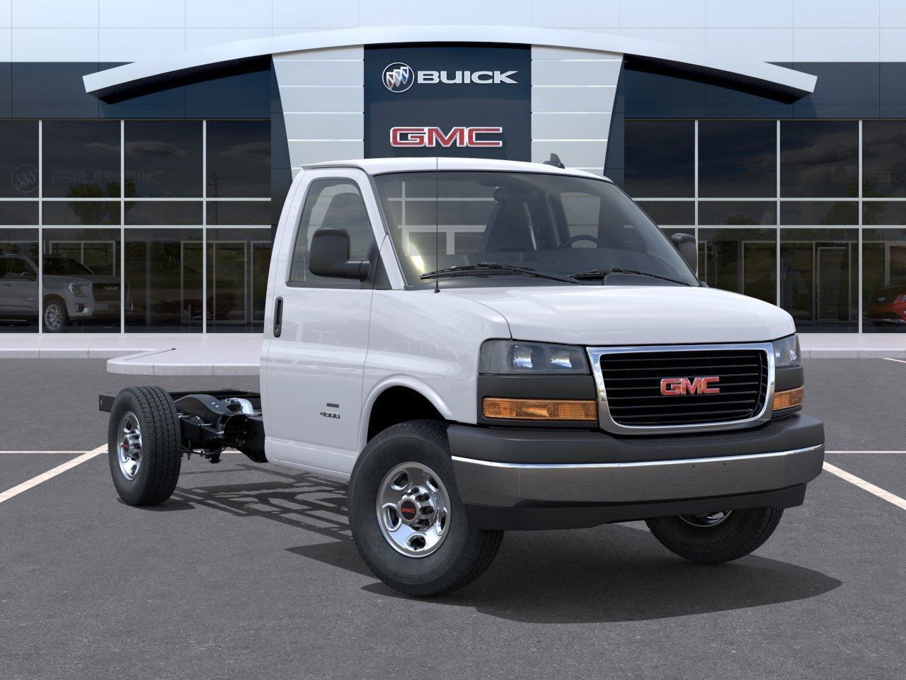 New 2025 Summit White GMC 1WT image 7