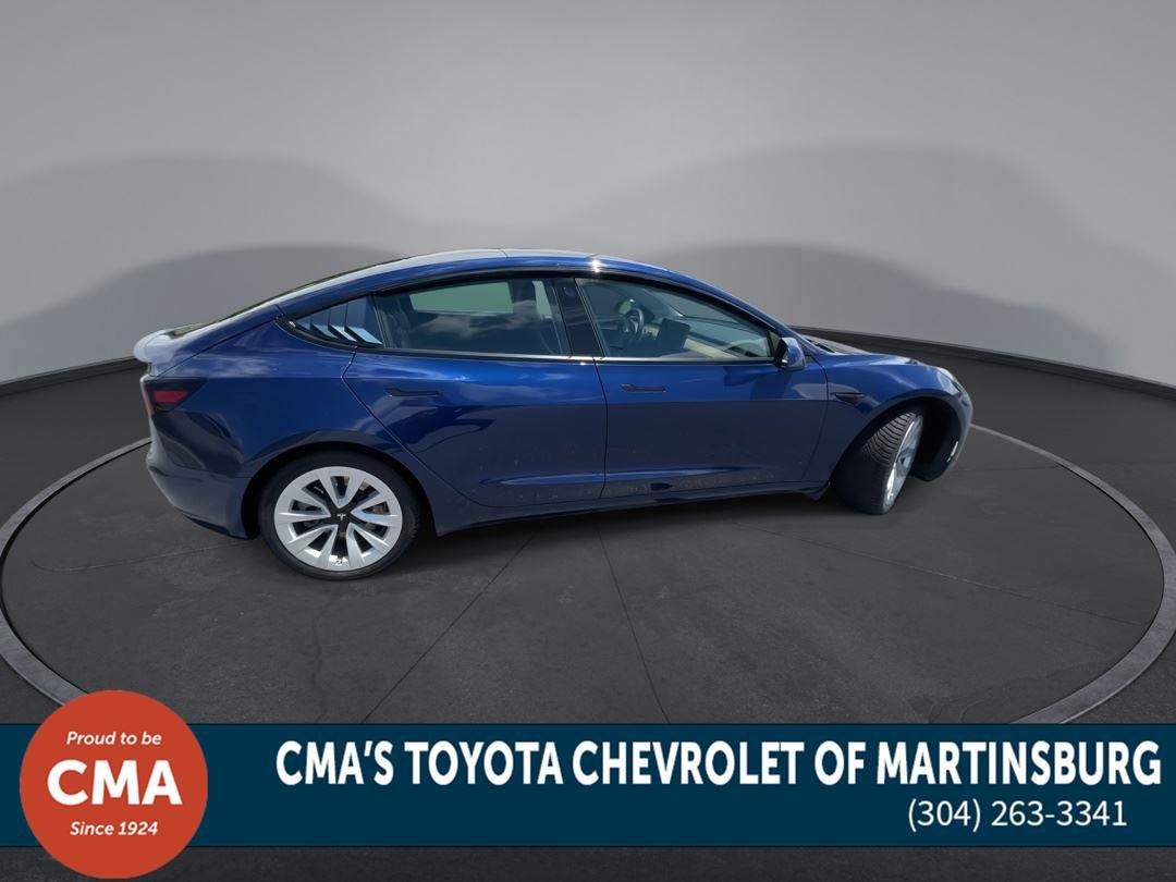 Used 2021 Deep Blue Metallic Tesla Long Range image 9