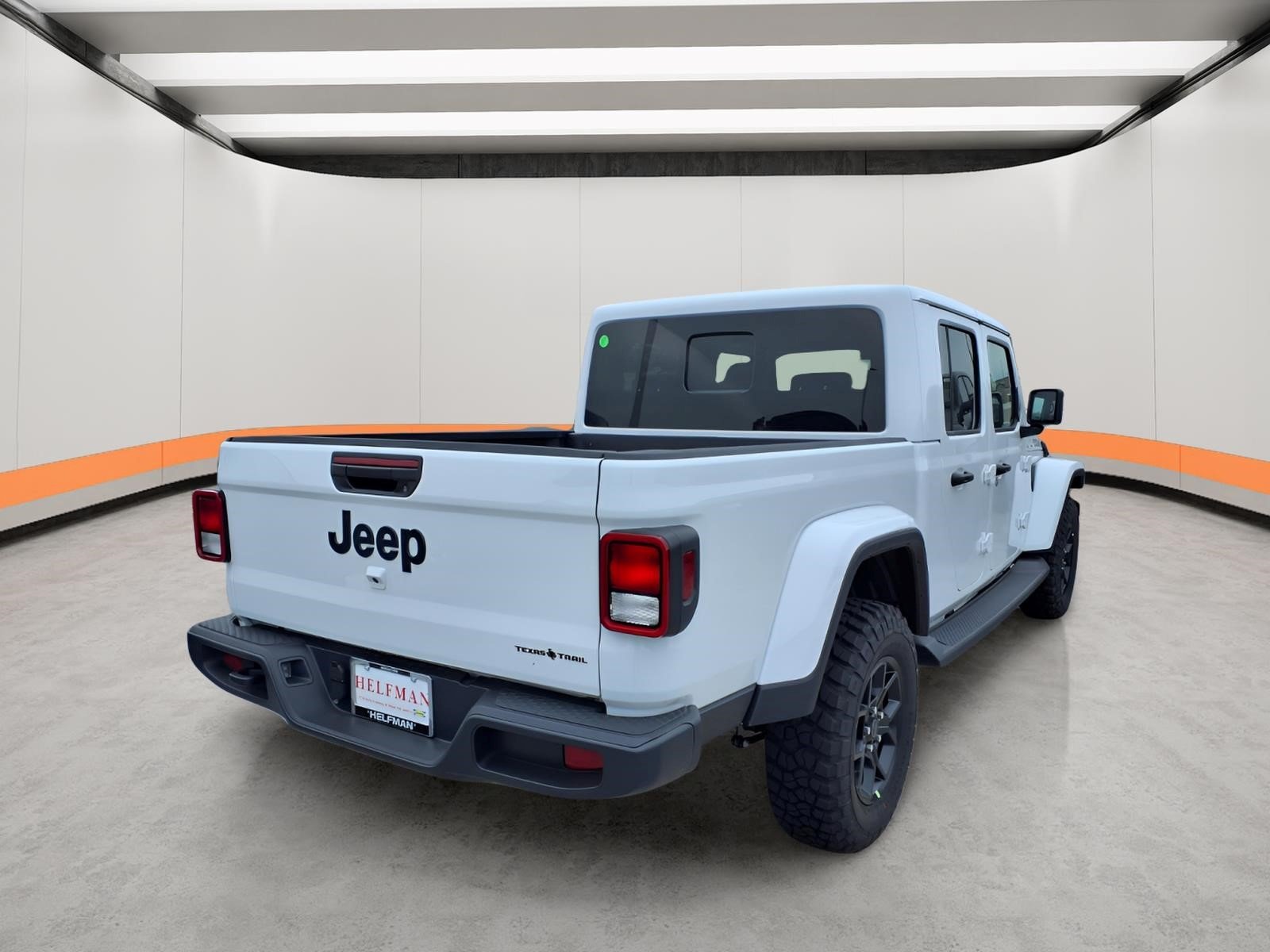 New 2026 Bright White Clear-Coat Exterior Paint Jeep Texas Trail image 6
