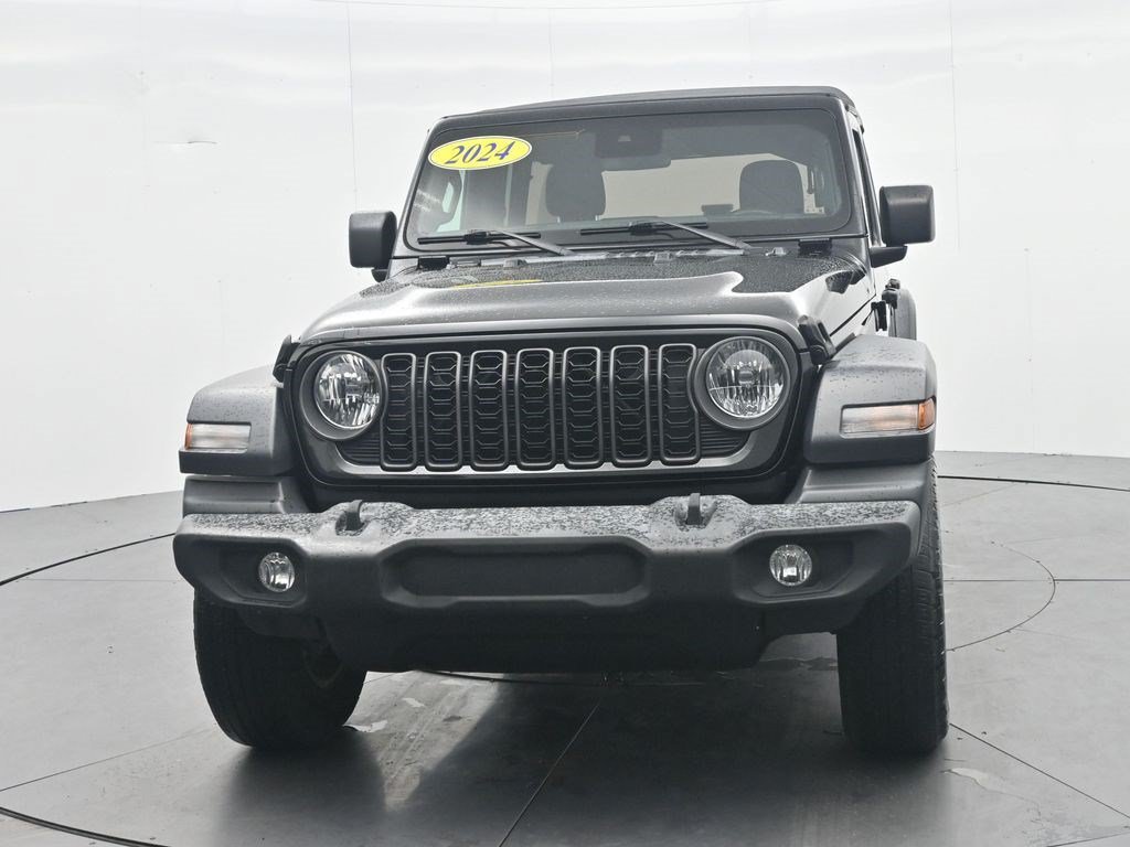 Used 2024 Black Clearcoat Jeep Sport S image 2