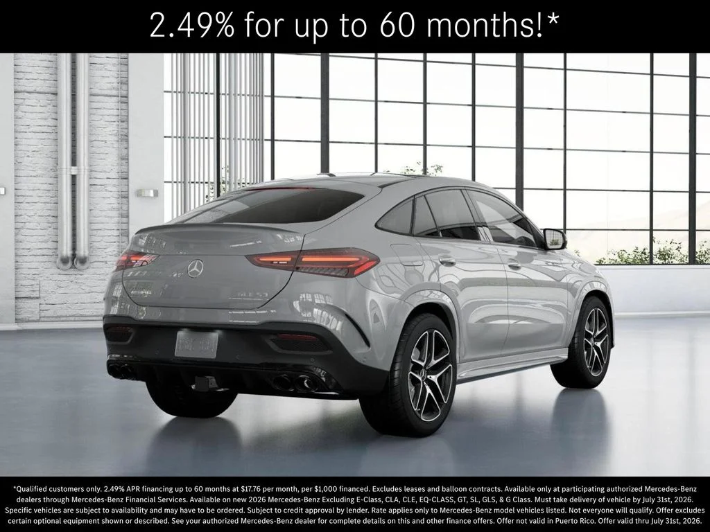 New 2026 MANUFAKTUR Alpine Grey Mercedes-Benz AMG® GLE 53 4MATIC+ Coupe image 22