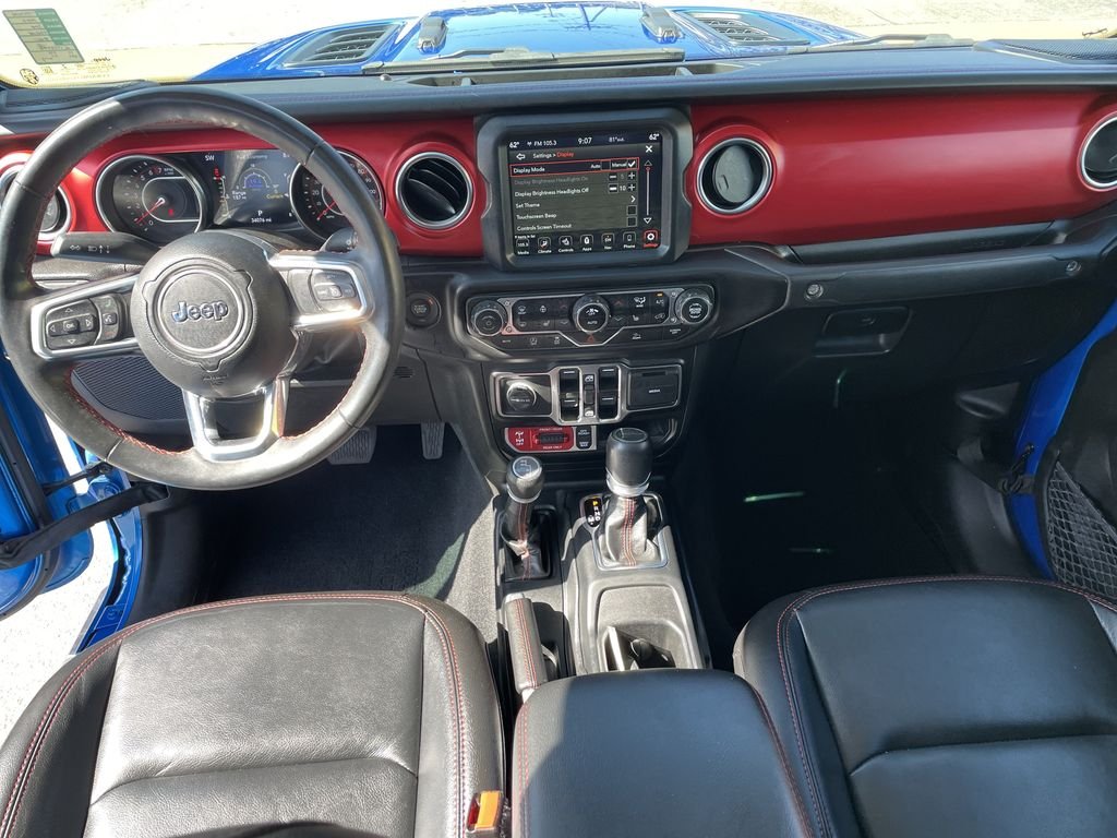 Used 2022 Blue Jeep Rubicon image 15