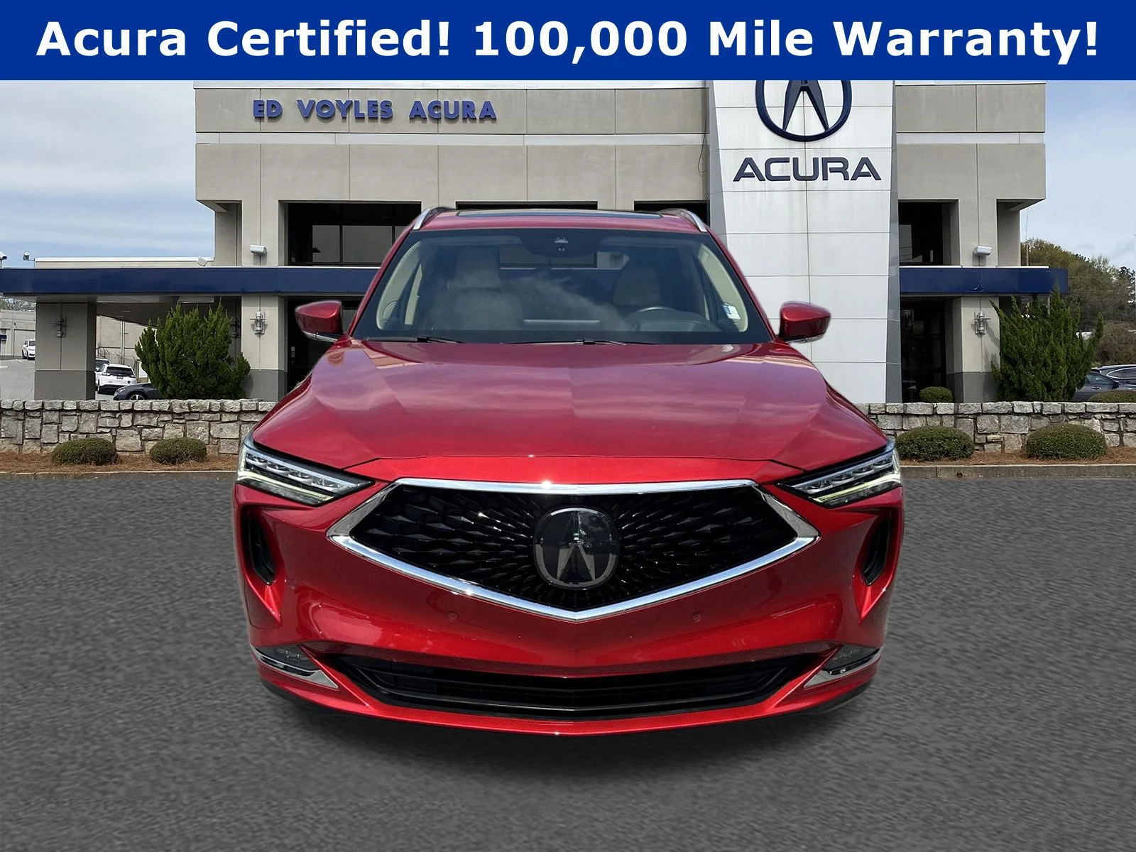 Certified Used 2023 Performance Red Pearl Acura SH-AWD ADVANCE image 2