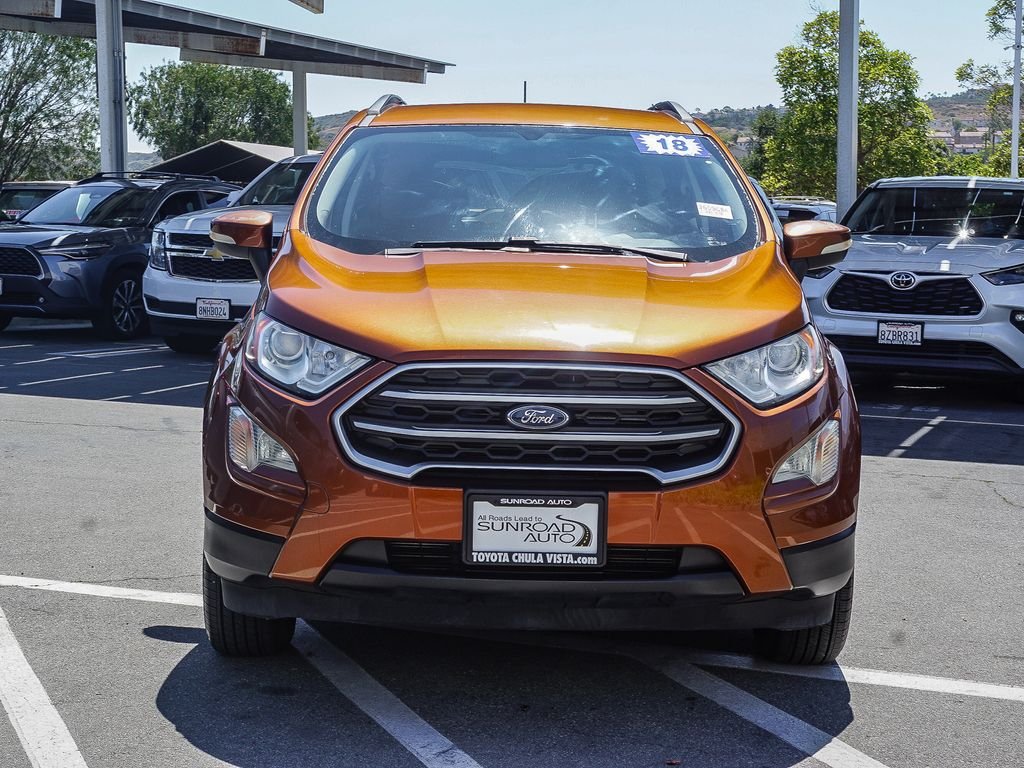 Used 2018 Ford Ecosport SE with VIN MAJ6P1UL6JC172023 for sale in Chula Vista, CA