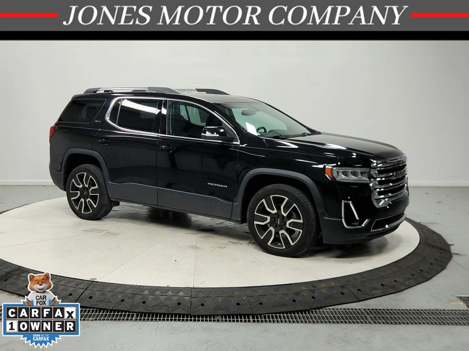 Used 2020 Ebony Twilight Metallic GMC SLT image 1