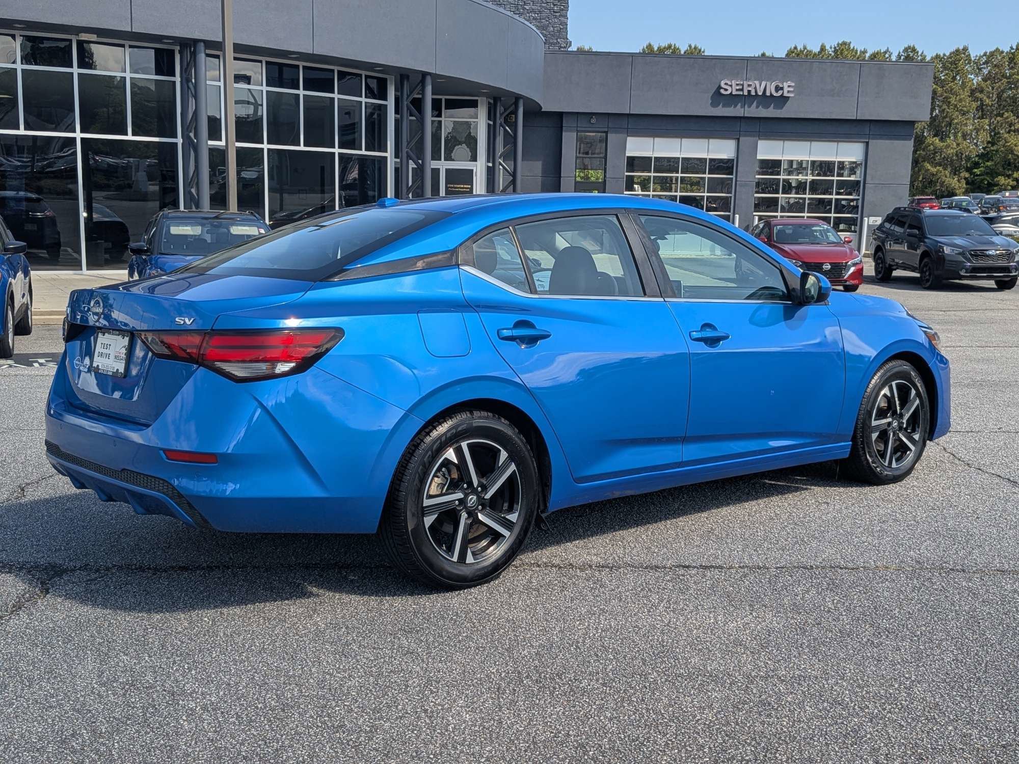 Used 2024 Blue Nissan SV image 3