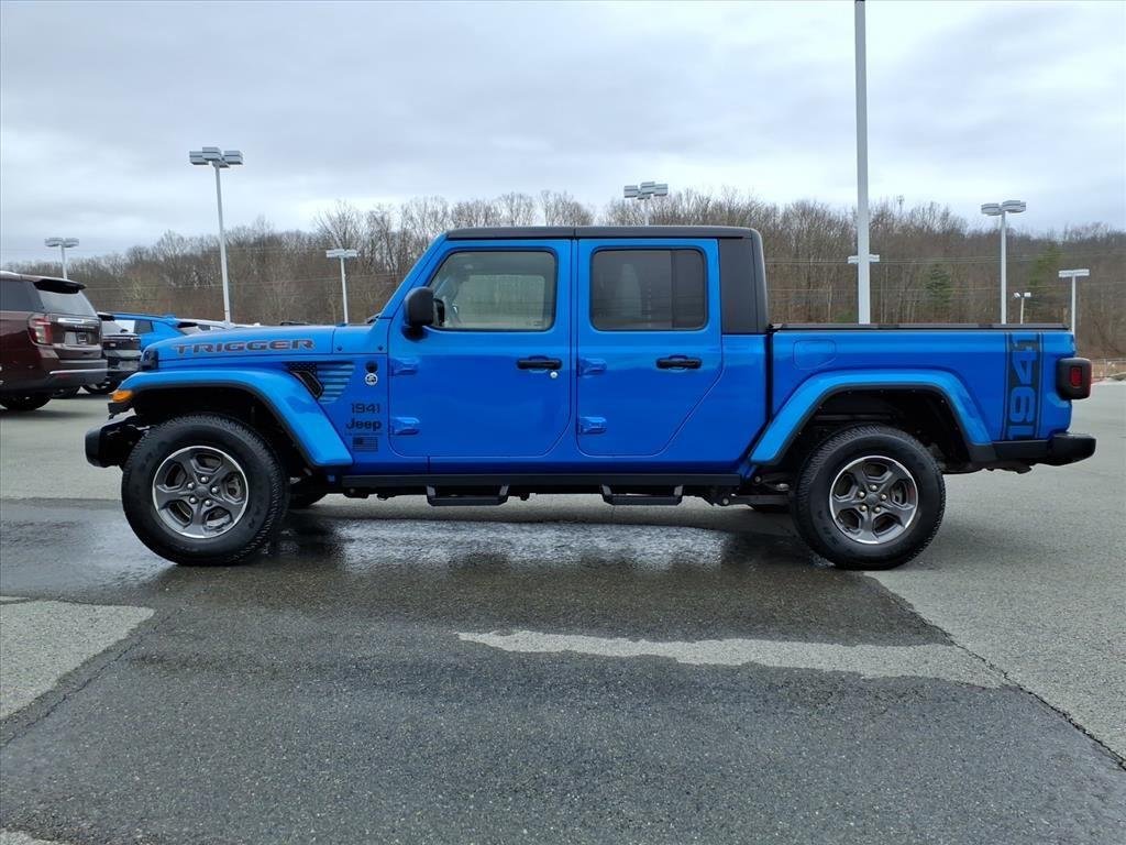 Used 2021 Hydro Blue Pearlcoat Jeep Willys Sport image 2