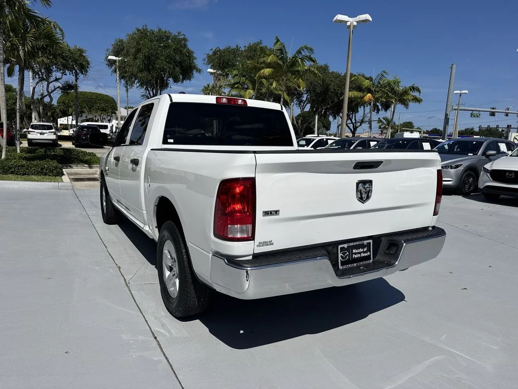 Used 2022 Bright White Clearcoat Ram SLT image 13