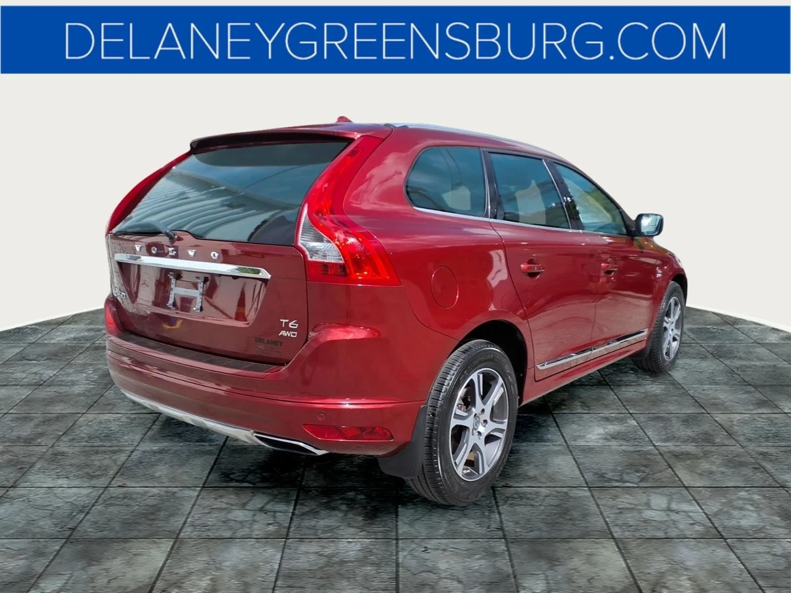 Used 2015 Flamenco Red Metallic Volvo T6 Premier Plus image 3