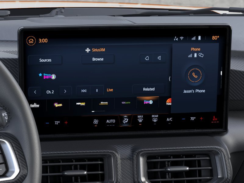 New 2026 Orange Fury Metallic Tri-coat Ford EcoBoost® Convertible image 22