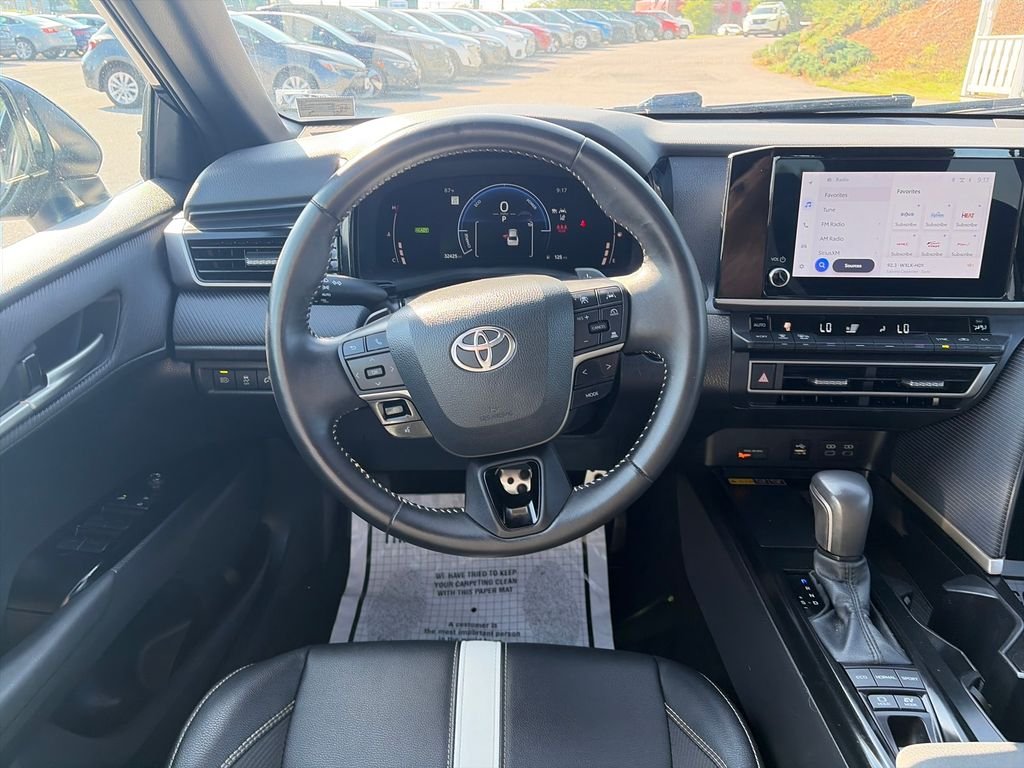 Used 2025 Midnight Black Metallic Toyota SE image 14