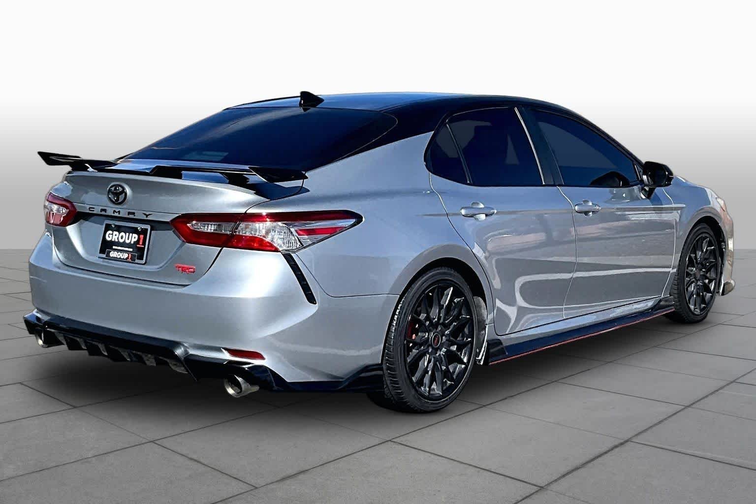 Used 2020 Celestial Silver/Midnight Black Metallic Toyota TRD V6 image 12