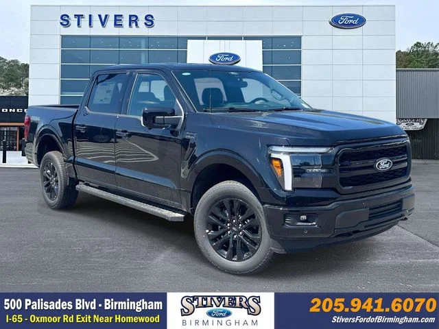 New 2026 Black Ford Lariat image 1