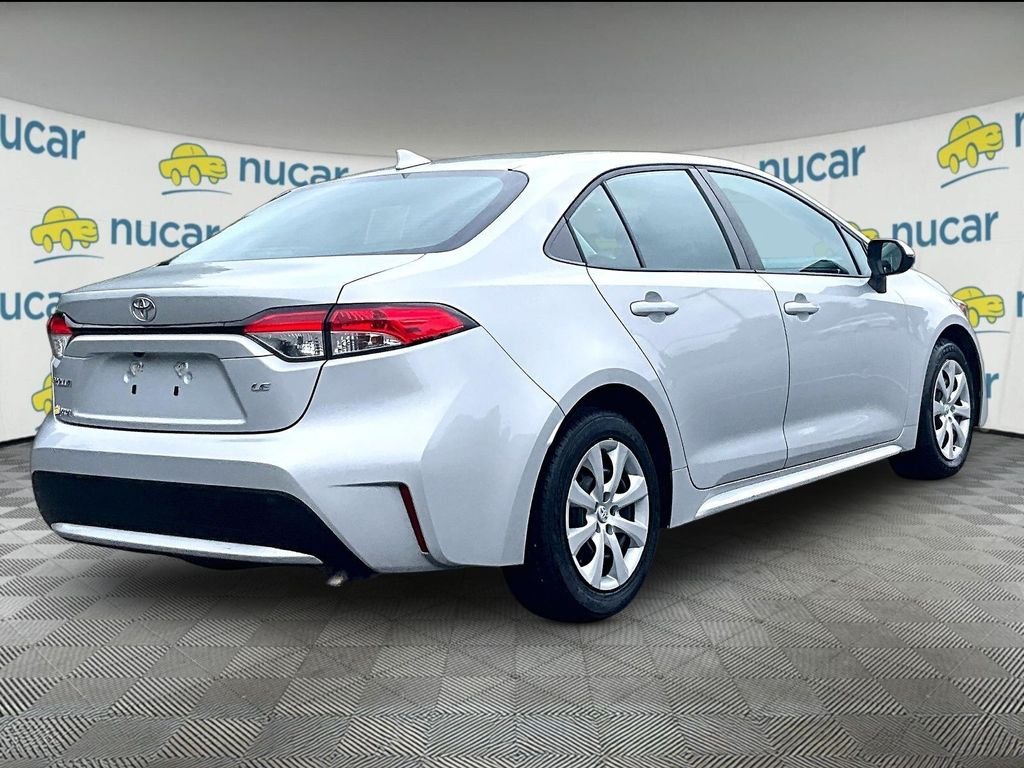 Used 2020 Silver Toyota LE image 6