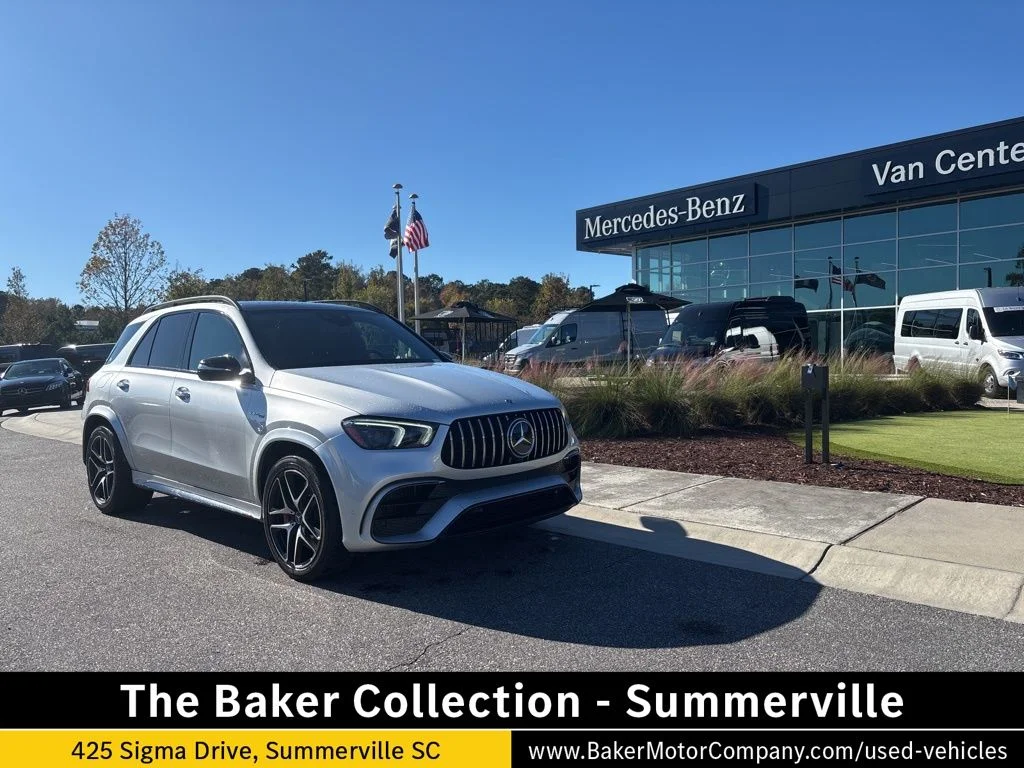 Used 2021 Silver Mercedes-AMG GLE 63 S AMG® image 1