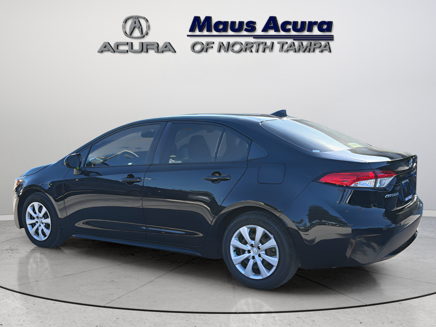 Used 2022 Black Sand Pearl Toyota LE image 8