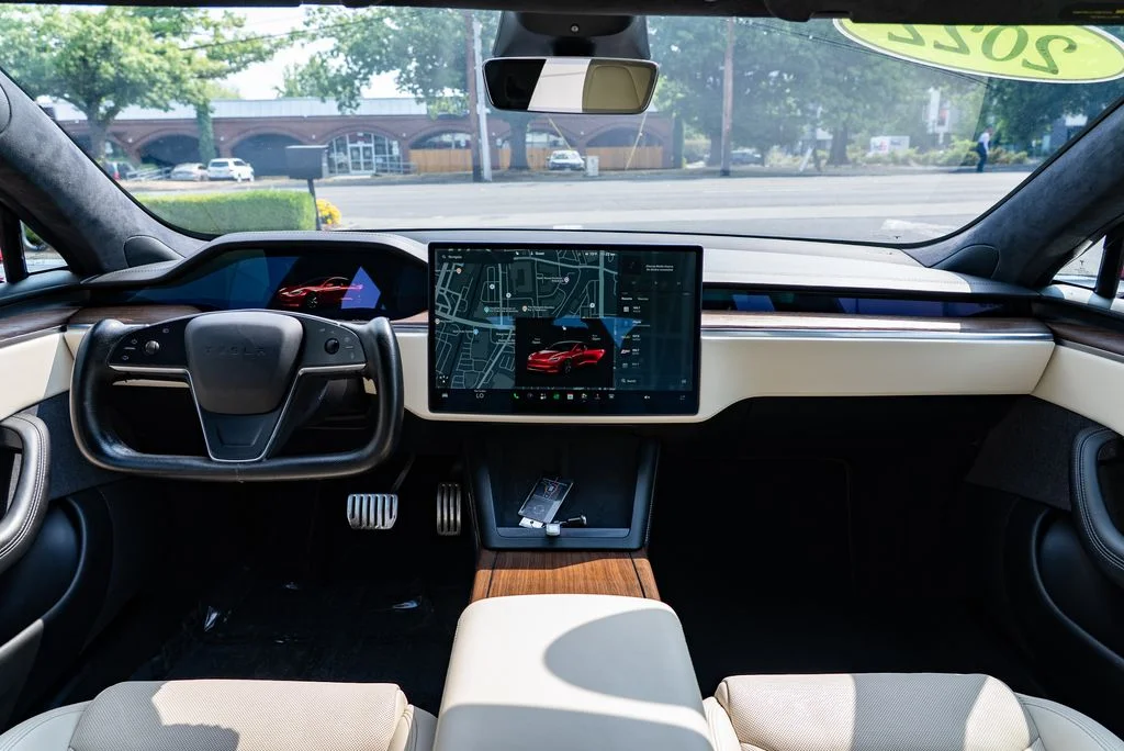 Used 2022 Red Tesla Base image 10
