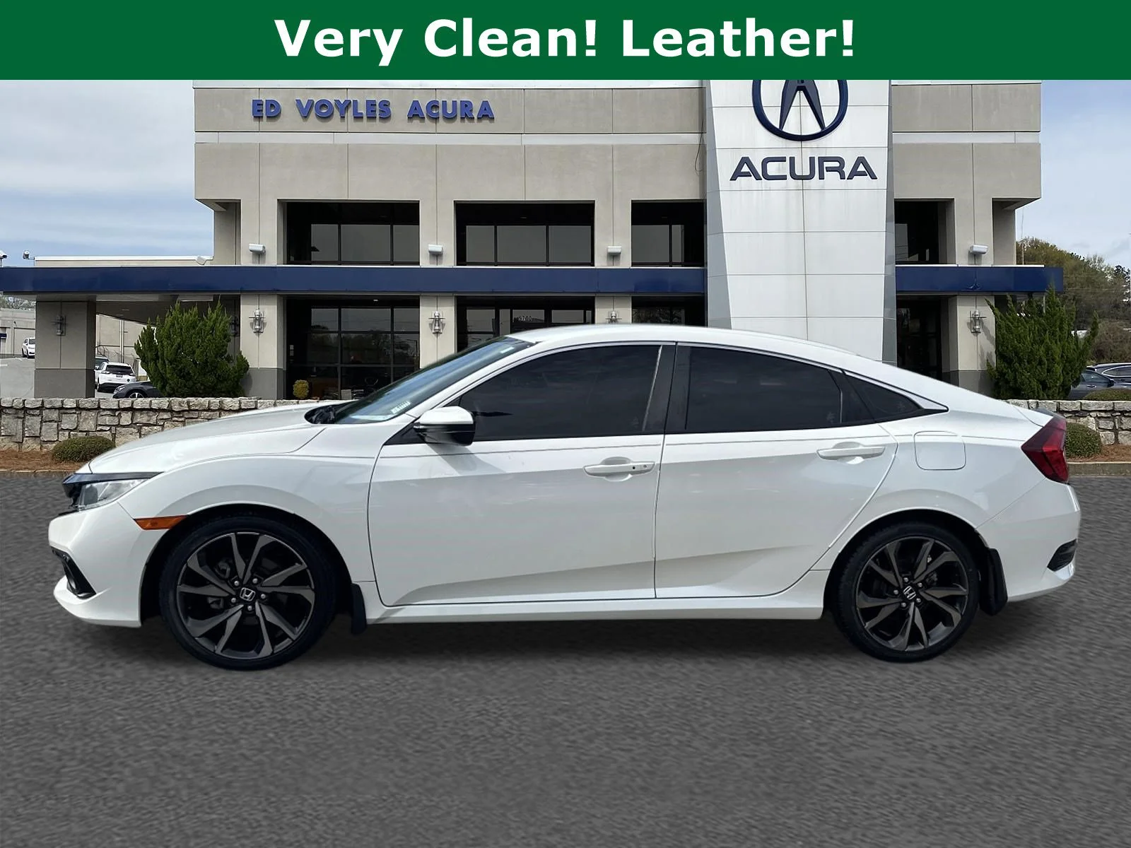 Used 2020 Platinum White Pearl Honda Sport image 8
