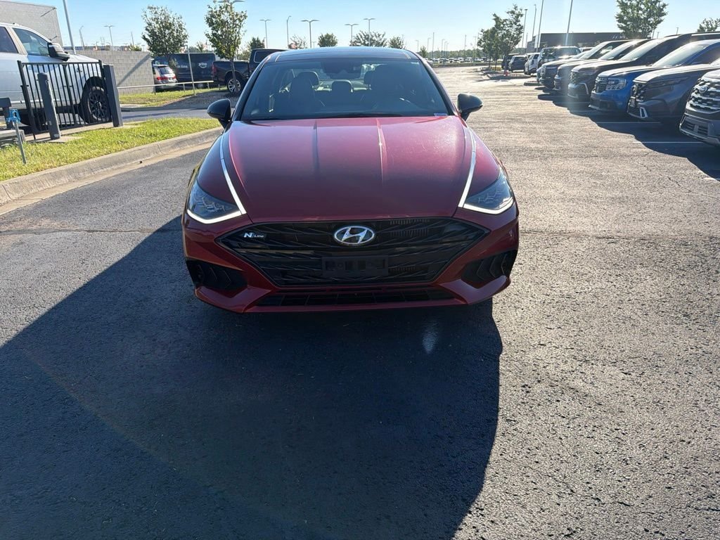 Used 2023 Hyundai Sonata N Line with VIN KMHL14JCXPA339486 for sale in Kansas City