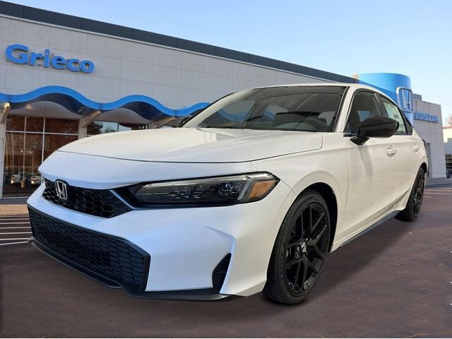 New 2026 Platinum White Pearl Honda Sport image 1