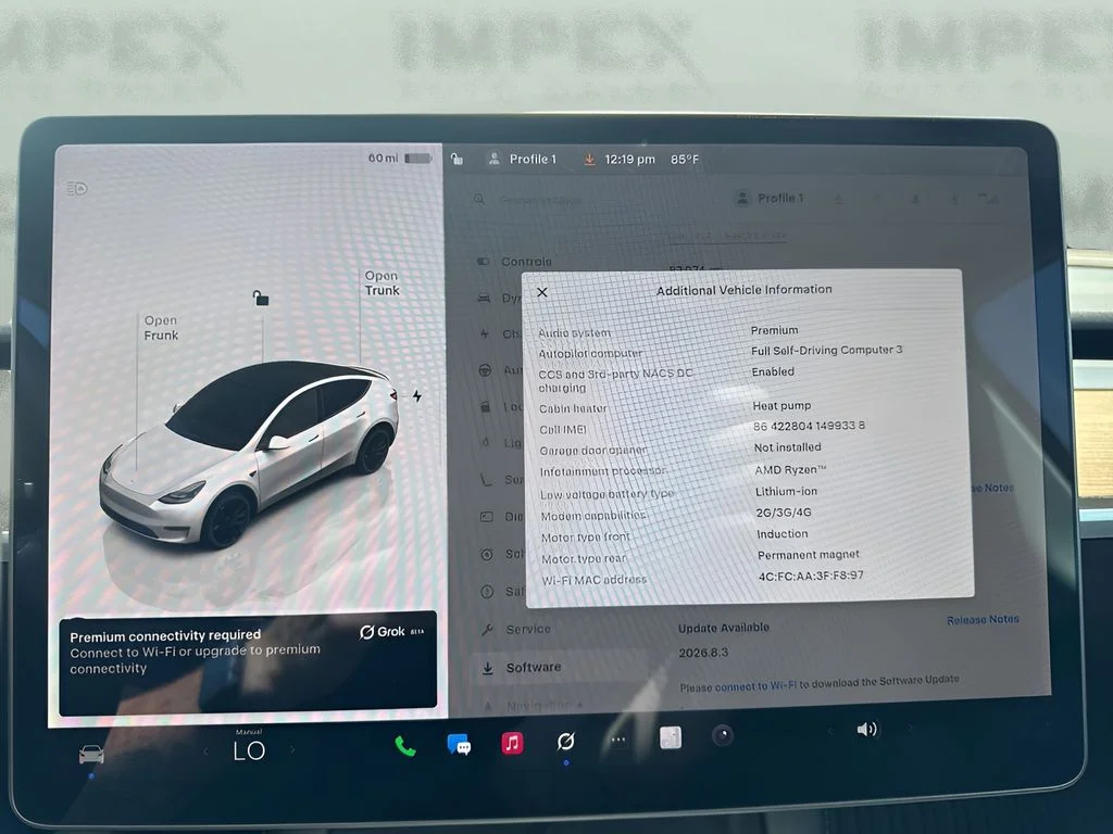 Used 2022 White Tesla Performance image 27