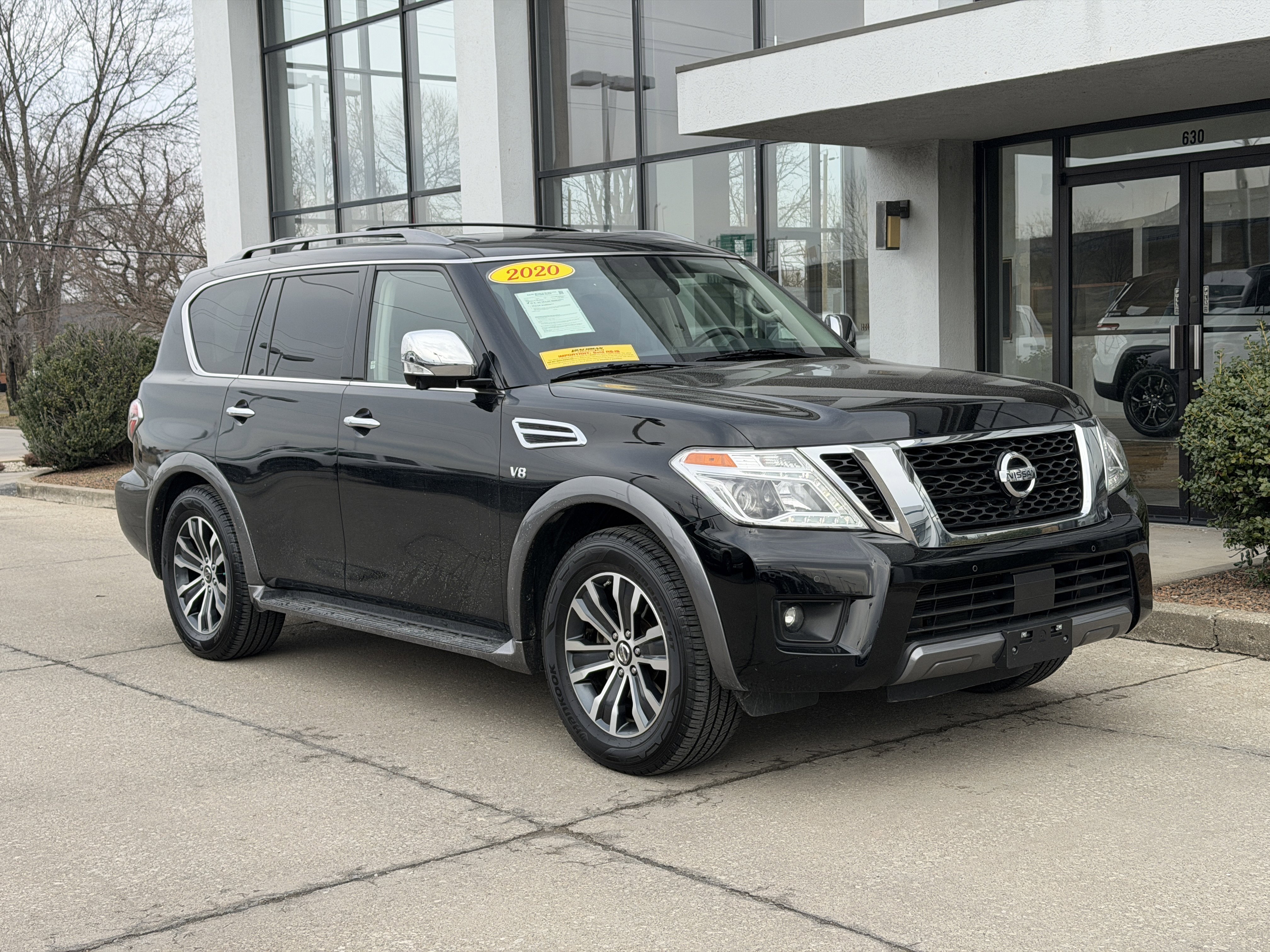 Used 2020 Nissan Armada SL with VIN JN8AY2NC3L9622012 for sale in Jeffersonville, IN