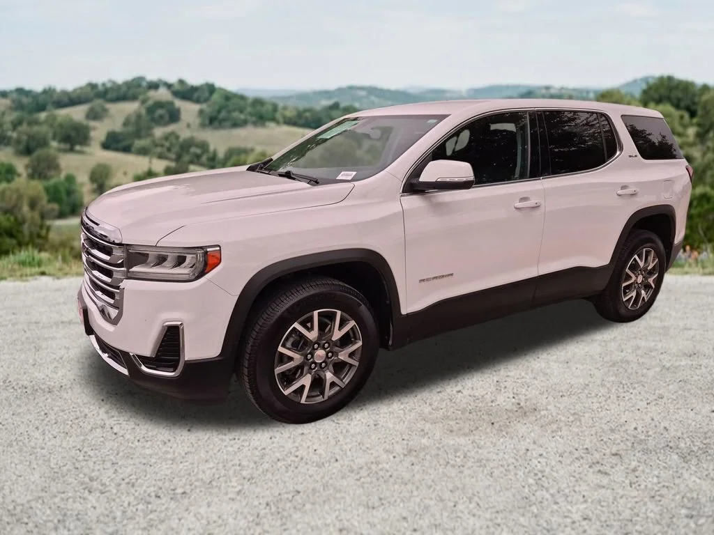 Used 2021 SUMMIT WHITE GMC SLE image 3