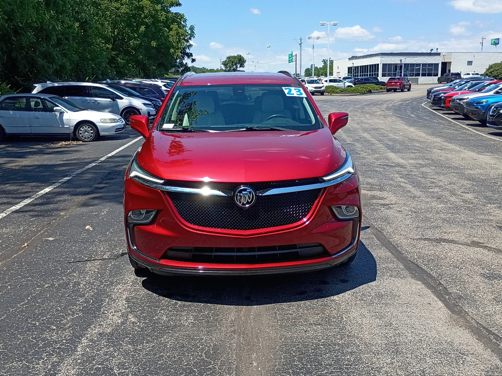 Used 2023 Cherry Red Tintcoat Buick Essence image 10