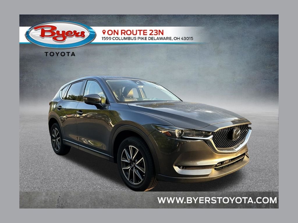 Used 2017 Machine Gray Mazda Grand Touring image 1